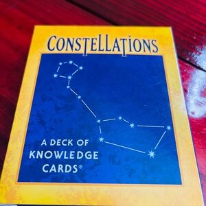 Constellations: A Deck of Knowledge Cards Quiz Deck By Dona Budd Astrology Cards
